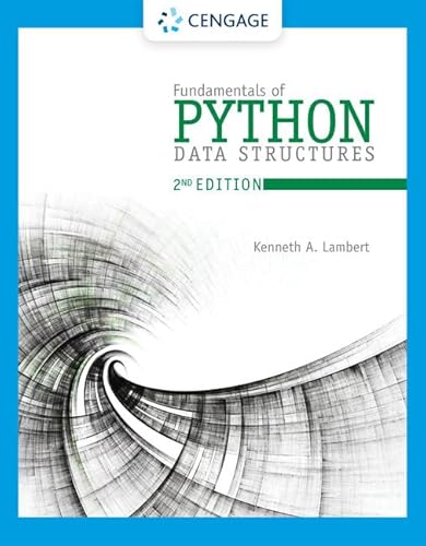 Beispielbild fr Fundamentals of Python: Data Structures (MindTap Course List) zum Verkauf von BooksRun