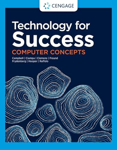 9780357124826: Technology for Success: Computer Concepts (Shelly Cashman)