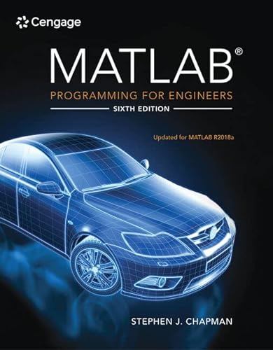 Imagen de archivo de WebAssign for Chapman's MATLAB Programming for Engineers, Single-Term Printed Access Card a la venta por Textbooks_Source