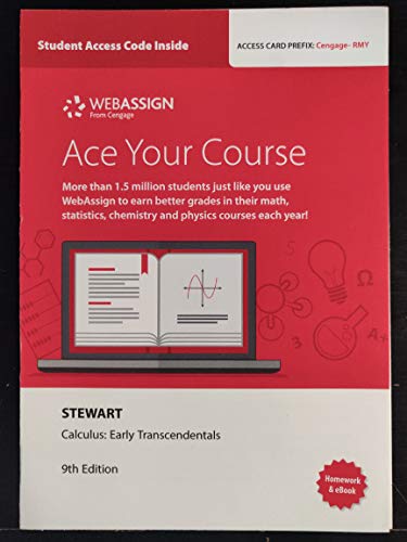 Stock image for Calculus: Early Transcendentals, 9th WebAssign, Multi-Term Printed Access Card for sale by BooksRun