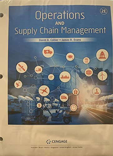 Imagen de archivo de Operations and Supply Chain Management 2e a la venta por Textbooks_Source