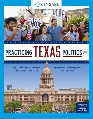 Stock image for Practicing Texas Politics, Enhanced (MindTap Course List) for sale by HPB-Red