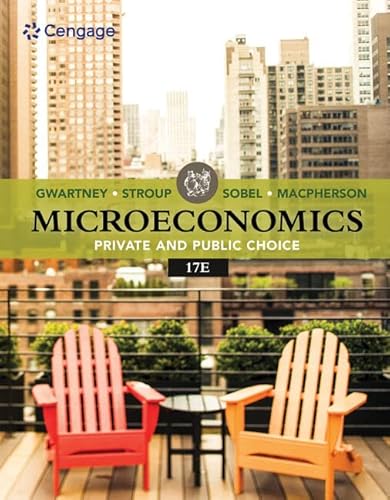 Beispielbild fr Microeconomics : Private and Public Choice zum Verkauf von Better World Books