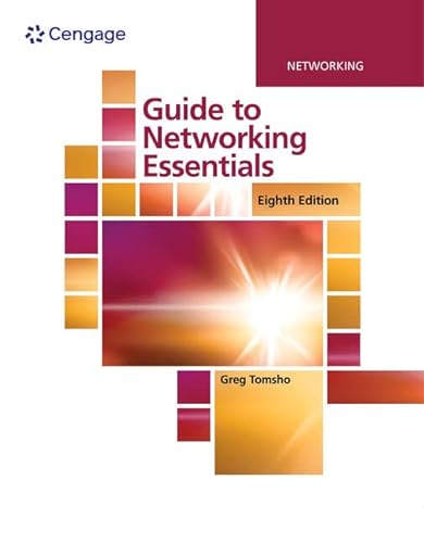 9780357134382: MindTap for Tomsho's Guide to Networking Essentials, 1 term Printed Access Card (MindTap Course List)