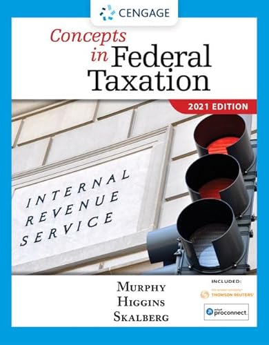 Stock image for Concepts in Federal Taxation 2021 (with Intuit ProConnect Tax Online 2019 and RIA Checkpoint 1 term (6 months) Printed Access Card) for sale by Textbooks_Source