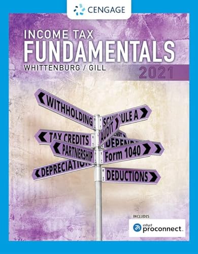 Stock image for Income Tax Fundamentals 2021 (with Intuit ProConnect Tax Online) for sale by Book Deals