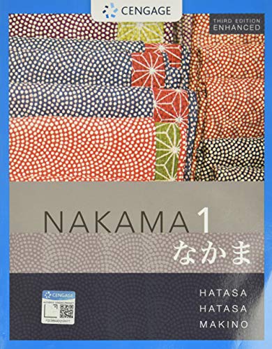 Imagen de archivo de Nakama 1 Enhanced, Student text: Introductory Japanese: Communication, Culture, Context (MindTap Course List) a la venta por HPB-Red