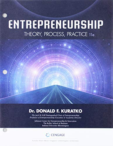 Imagen de archivo de Bundle: Entrepreneurship: Theory, Process, Practice, Loose-leaf Version, 11th + MindTap, 1 term Printed Access Card a la venta por SecondSale