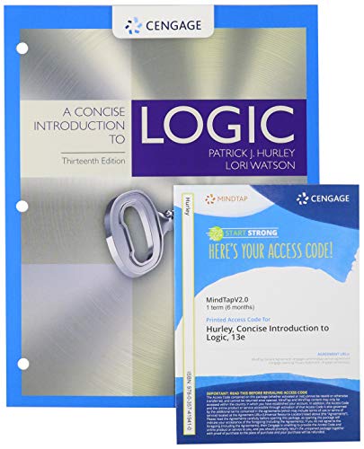 9780357267172: A Concise Introduction to Logic + Mindtapv2.0, 1 Term Printed Access Card