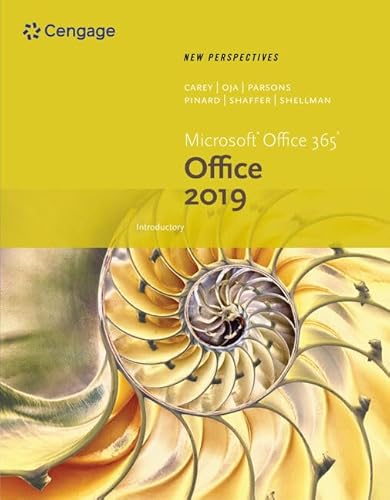 Stock image for Bundle: New Perspectives Microsoft Office 365 & Office 2019 Introductory + LMS Integrated SAM 365 & 2019 Assessments, Training and Projects 1 term Printed Access Card for sale by Textbooks_Source