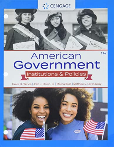 Imagen de archivo de Bundle: American Government: Institutions and Policies, Loose-leaf Version, 17th + MindTap, 1 term Printed Access Card a la venta por Better World Books