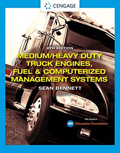 9780357358542: Medium/Heavy Duty Truck Engines, Fuel & Computerized Management Systems (Mindtap Course List)