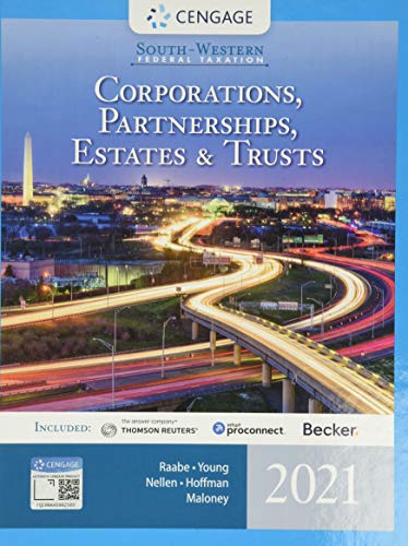 9780357359334: South-Western Federal Taxation 2021: Corporations, Partnerships, Estates and Trusts (Intuit ProConnect Tax Online & RIA Checkpoint, 1 term (6 months) Printed Access Card)