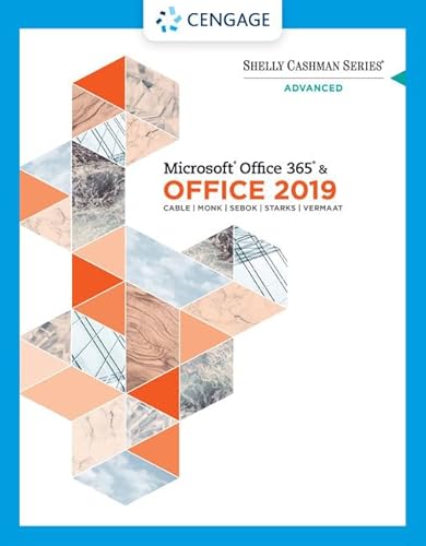 Stock image for Shelly Cashman Series Microsoft Office 365 & Office 2019 Advanced (MindTap Course List) for sale by SecondSale