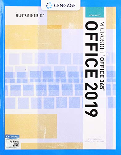 Imagen de archivo de Illustrated MicrosoftOffice 365 Office 2019 Advanced (MindTap Course List) a la venta por BombBooks
