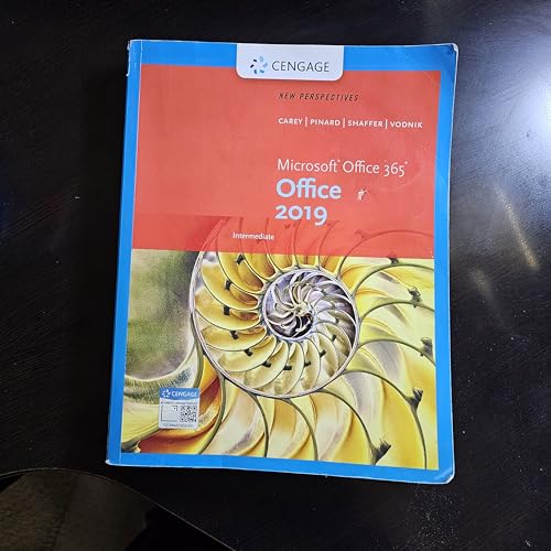 Stock image for New Perspectives MicrosoftOffice 365 Office 2019 Intermediate (MindTap Course List) for sale by Zoom Books Company