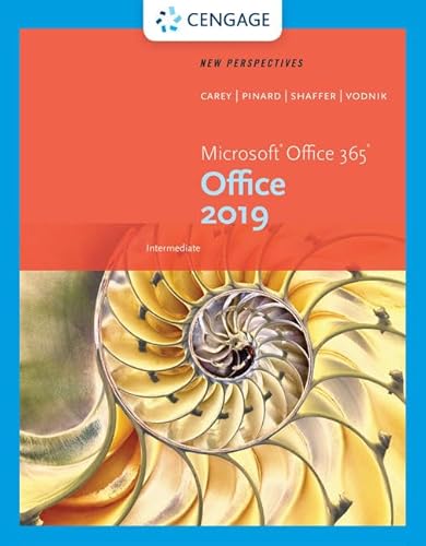 Beispielbild fr New Perspectives Microsoft Office 365 & Office 2019 Intermediate, Loose-leaf Version zum Verkauf von BooksRun