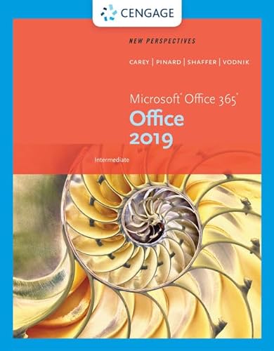 Imagen de archivo de New Perspectives Microsoft Office 365 & Office 2019 Intermediate, Loose-leaf Version a la venta por Textbooks_Source