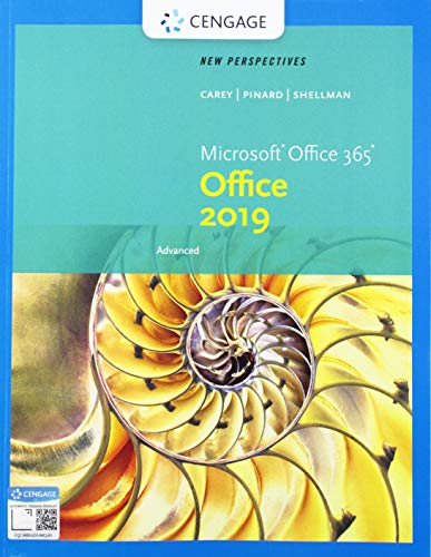 Beispielbild fr New Perspectives Microsoft Office 365 & Office 2019 Advanced (MindTap Course List) zum Verkauf von BooksRun