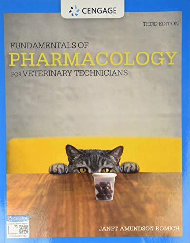 Stock image for Fundamentals of Pharmacology for Veterinary Technicians (MindTap Course List) for sale by BooksRun