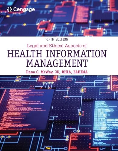 Stock image for Legal and Ethical Aspects of Health Information Management (MindTap Course List) for sale by BooksRun