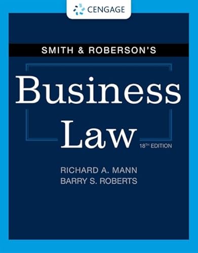 Stock image for Smith & Roberson's Business Law for sale by SecondSale