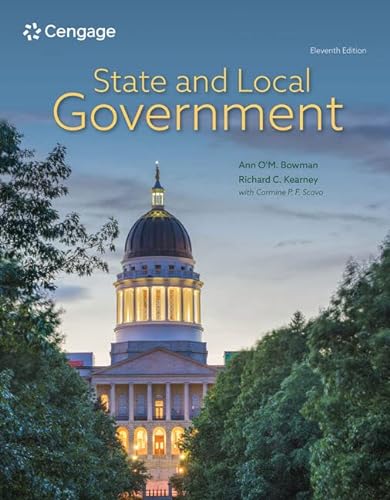 Stock image for State and Local Government for sale by BooksRun