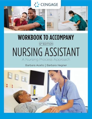 Imagen de archivo de Student Workbook for Acello/Hegner's Nursing Assistant: A Nursing Process Approach a la venta por Blackwell's