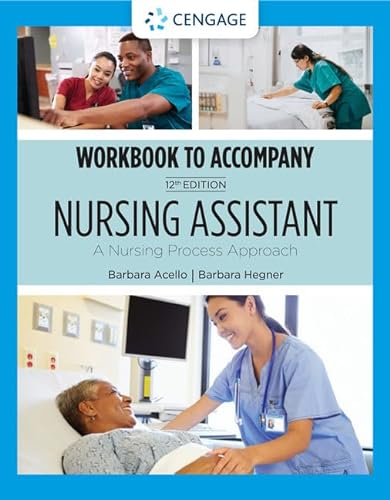 Stock image for Student Workbook for Acello/Hegner's Nursing Assistant: A Nursing Process Approach for sale by Blackwell's