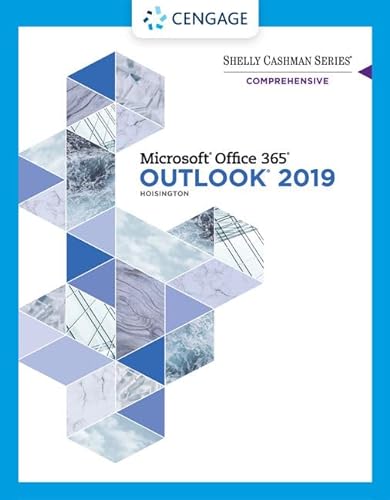 Imagen de archivo de Shelly Cashman Series Microsoft Office 365 Outlook 2019 Comprehensive (MindTap Course List) a la venta por Zoom Books Company