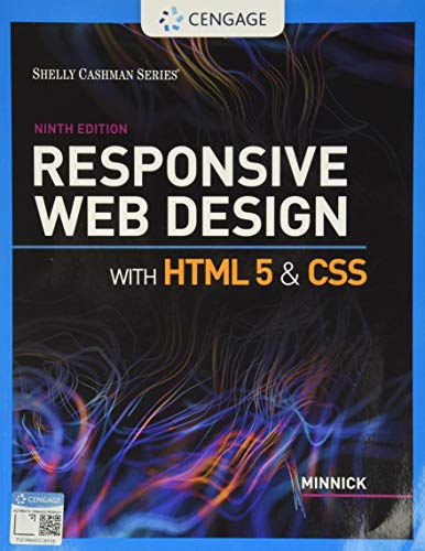 Stock image for Responsive Web Design with HTML 5 & CSS (MindTap Course List) for sale by HPB-Red