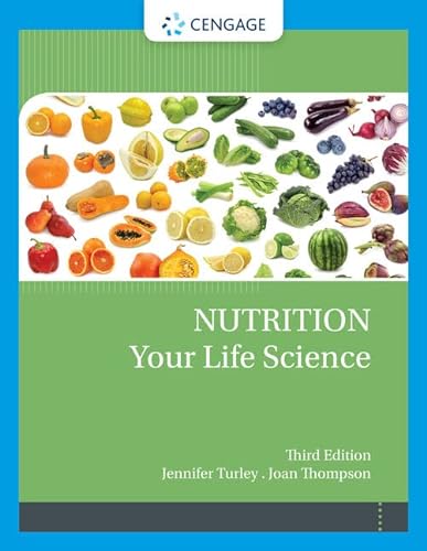 Imagen de archivo de MindTap for Turley/Thompson's Nutrition Your Life Science, 1 term Printed Access Card a la venta por Textbooks_Source