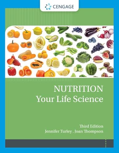 Stock image for MindTap for Turley/Thompson's Nutrition Your Life Science, 1 term Printed Access Card for sale by Textbooks_Source