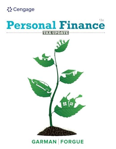 Imagen de archivo de Personal Finance Tax Update (MindTap Course List) a la venta por booksdeck