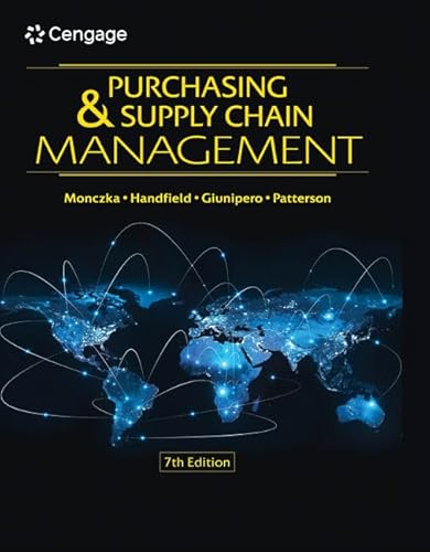 

Purchasing and Supply Chain Management