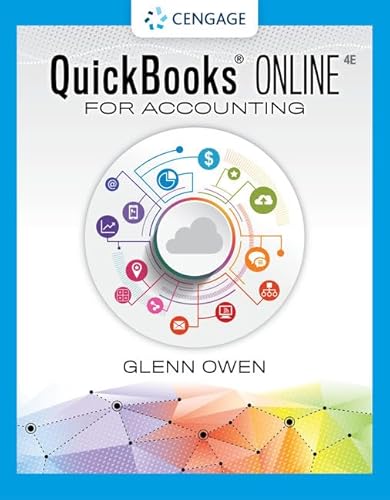 9780357442166: Using QuickBooks Online for Accounting 2021
