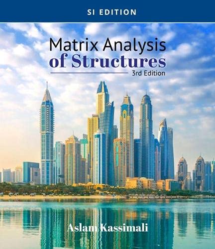 Imagen de archivo de Matrix Analysis of Structures : Si Edition a la venta por GreatBookPrices