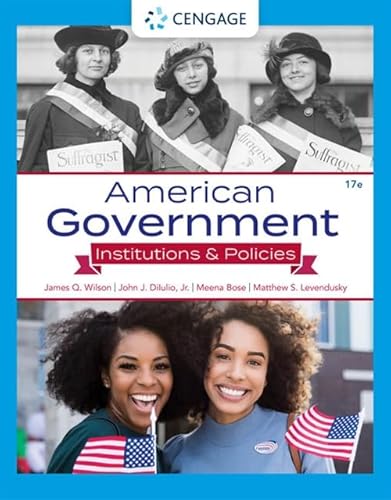 Beispielbild fr American Government: Institutions & Policies (MindTap Course List) zum Verkauf von BooksRun