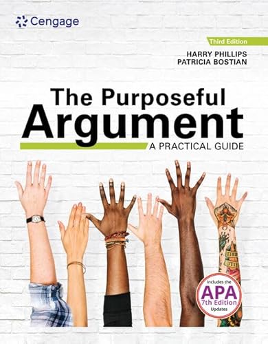 Immagine dell'editore per Bundle: The Purposeful Argument: A Practical Guide, Loose-leaf Version, 3rd + MindTap for Phillips/Bostian's The Purposeful Argument: A Practical Guide, 1 term Printed Access Card venduto da Campus Bookstore
