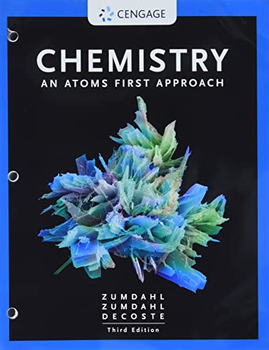 Stock image for Bundle: Chemistry: An Atoms First Approach, Loose-leaf Version, 3rd + OWLv2 with Student Solutions Manual ebook, 4 terms Printed Access Card for sale by Textbooks_Source