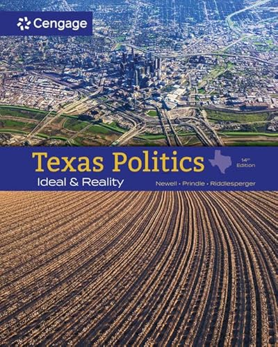 Imagen de archivo de Texas Politics: Ideal and Reality (MindTap Course List) a la venta por GoldenWavesOfBooks