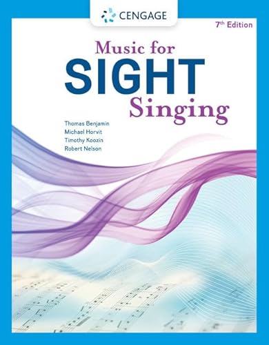 9780357507735: Music for Sight Singing