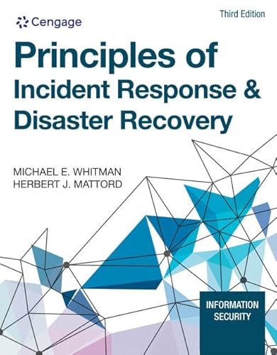 Beispielbild fr Principles of Incident Response & Disaster Recovery (MindTap Course List) zum Verkauf von BooksRun