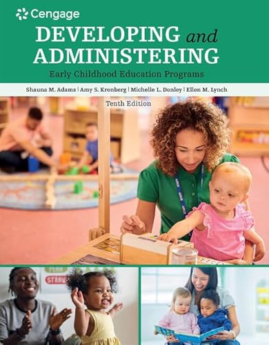 Imagen de archivo de Developing and Administering Early Childhood Education Programs a la venta por Blackwell's