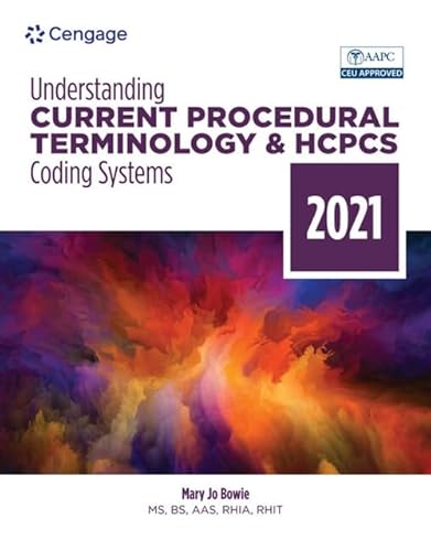 Stock image for Understanding Current Procedural Terminology and HCPCS Coding Systems, 2021 (MindTap Course List) for sale by SecondSale