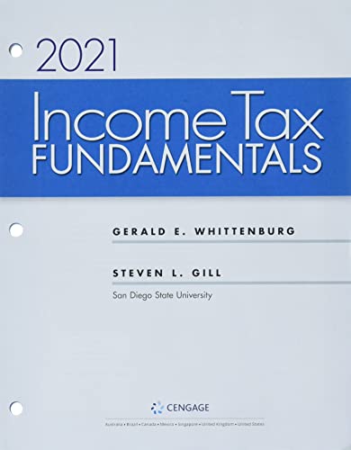 Imagen de archivo de Bundle: Income Tax Fundamentals 2021, Loose-leaf Version, 39th + CNOWv2, 1 term Printed Access Card a la venta por Palexbooks
