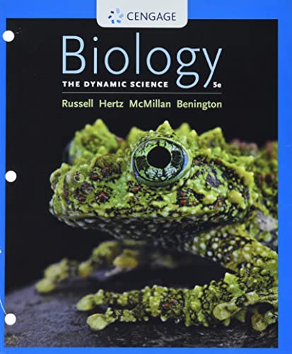 9780357582268: Bundle: Biology: The Dynamic Science, Loose-leaf Version + MindTapV2, 1 term Printed Access Card