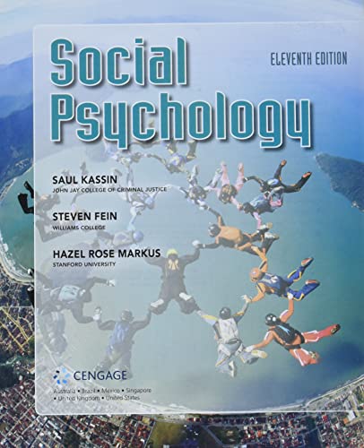 Imagen de archivo de Bundle: Social Psychology, Loose-leaf Version, 11th + MindTap, 1 term Printed Access Card a la venta por Palexbooks