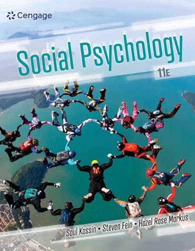 Imagen de archivo de Social Psychology (with APA Card) a la venta por Textbooks_Source