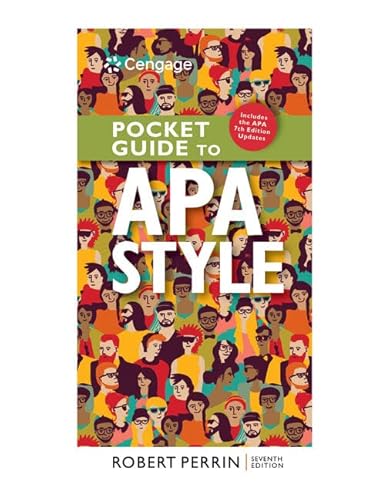 Imagen de archivo de Bundle: Pocket Guide to APA Style, 7th + MindTap, 1 term Printed Access Card a la venta por Palexbooks